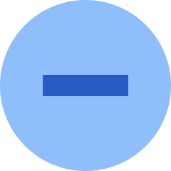Subtract Circle Icon from Sharp Flat Set