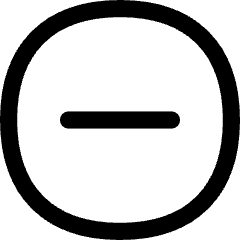 Subtract Circle Icon from Flex Line Set