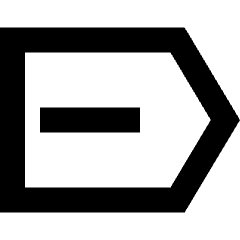 Subtract Tag Icon from Sharp Remix Set