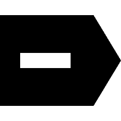 Subtract Tag Icon from Sharp Solid Set