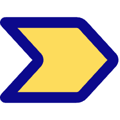 Tag Chevron Icon from Core Pop Set