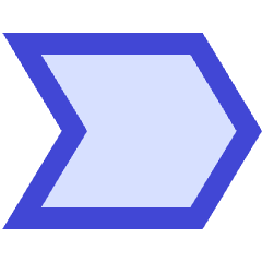 Tag Chevron Icon from Sharp Duo Set