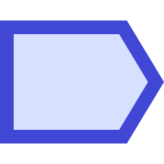 Tag Empty Icon from Sharp Duo Set