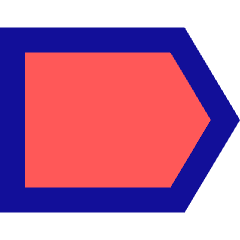 Tag Empty Icon from Sharp Pop Set