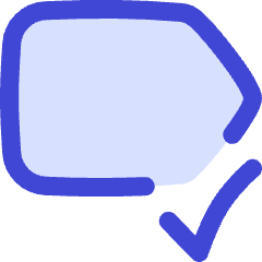 Tag Label Check Select Icon from Flex Duo Set