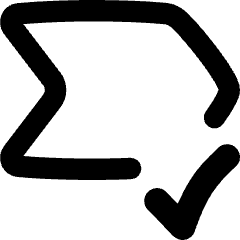 Tag Label Check Select Shevron Icon from Flex Remix Set