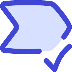 Tag Label Check Select Shevron Icon from Flex Duo Set