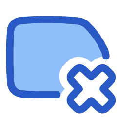 Tag Label Cross Select Icon from Plump Duo Set