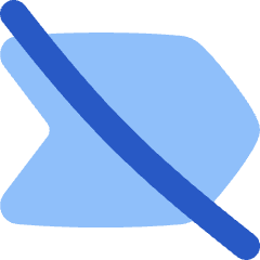 Tag Label Off Disable Shevron Icon from Flex Flat Set