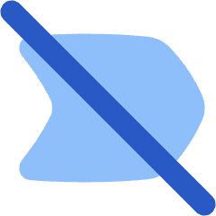 Tag Label Off Disable Shevron Icon from Plump Flat Set