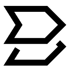 Tags Labels Multiple Shevron Icon from Sharp Line Set