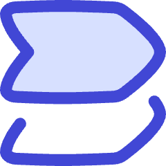Tags Labels Multiple Shevron Icon from Flex Duo Set