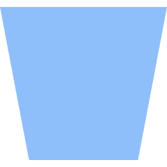 Trash Bin Remove Icon from Sharp Flat Set