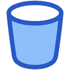 Trash Bin Remove Icon from Plump Duo Set