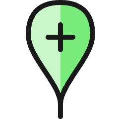 Pin Add 1 Icon from Ultimate Colors Set