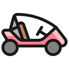 Adventure Car 1 Icon from Ultimate Colors Set