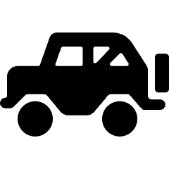 Adventure Car Truck Icon from Ultimate Bold Set