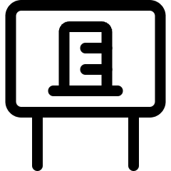 Advertising Billboard Building Icon from Ultimate Regular Set