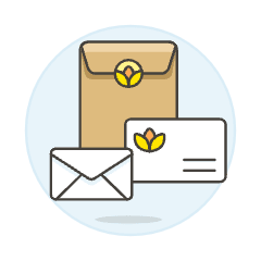 Branding Envelope 2 Illustration from UX Colors Set
