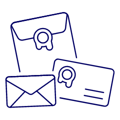 Branding Envelope 3 Illustration from UX Line Set