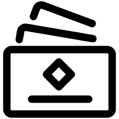 Business Card Stack 1 Icon from Ultimate Regular Set