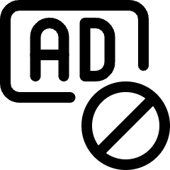 Shopping Advertising Block 1 Icon from Ultimate Regular Set