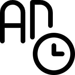 Shopping Advertising Duration Timer Icon from Ultimate Regular Set