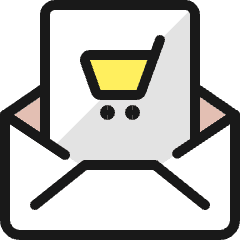 Shopping Voucher Mail Icon from Ultimate Colors Set