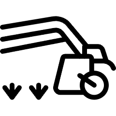 Agriculture Machine Harvester Icon from Ultimate Light Set