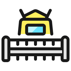 Agriculture Machine Plow 3 Icon from Ultimate Colors Set
