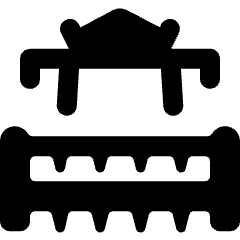 Agriculture Machine Plow 3 Icon from Ultimate Bold Set