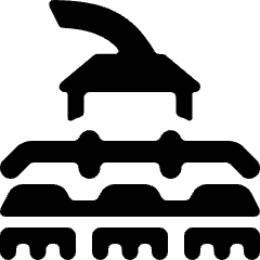 Agriculture Machine Plow 4 Icon from Ultimate Bold Set