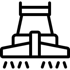 Agriculture Machine Seeder Icon from Ultimate Light Set