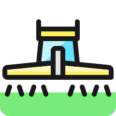 Agriculture Machine Seeder Icon from Ultimate Colors Set