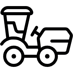 Agriculture Machine Tractor 2 Icon from Ultimate Light Set