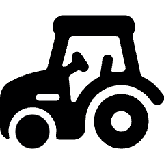 Agriculture Machine Tractor Icon from Ultimate Bold Set