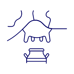 Milking Cow Illustration from UX Line Set