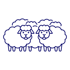 Sheep Ranch Illustration from UX Line Set