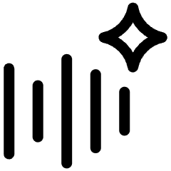 Ai Generate Voice Spark 1 Icon from Ultimate Regular Set