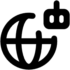 Ai Network Robot Icon from Ultimate Bold Set