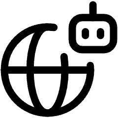 Ai Network Robot Icon from Ultimate Regular Set