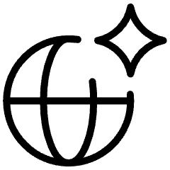 Ai Network Spark Icon from Ultimate Light Set