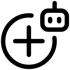 Ai New Robot Icon from Ultimate Regular Set