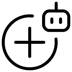 Ai New Robot Icon from Ultimate Light Set