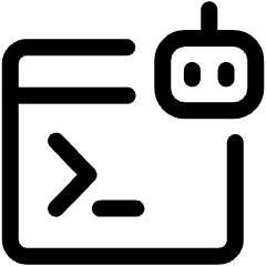 Ai Prompt Robot Icon from Ultimate Regular Set