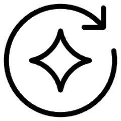 Ai Redo Spark Icon from Ultimate Light Set