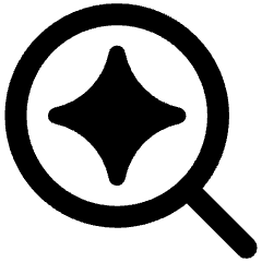 Ai Upscale Spark Icon from Ultimate Bold Set