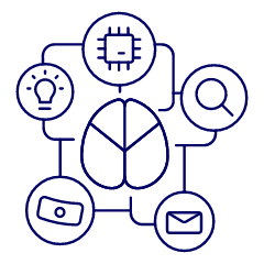 Ai Multitasking Illustration from UX Line Set