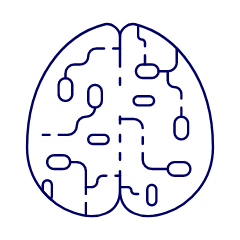 Cyborg Brain 1 Illustration from UX Line Set