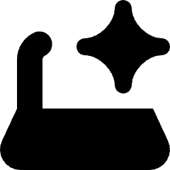 Laptop Ai Spark Icon from Micro Solid Set